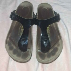 Pre-loved Birkenstock Gizeh Black Sandals - Women’s 5.5 / EU 36